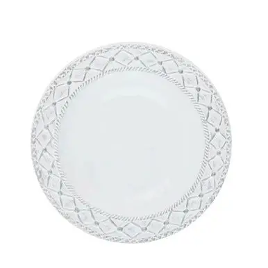 Alegria Simply White With Silver Pasta/Soup Bowl