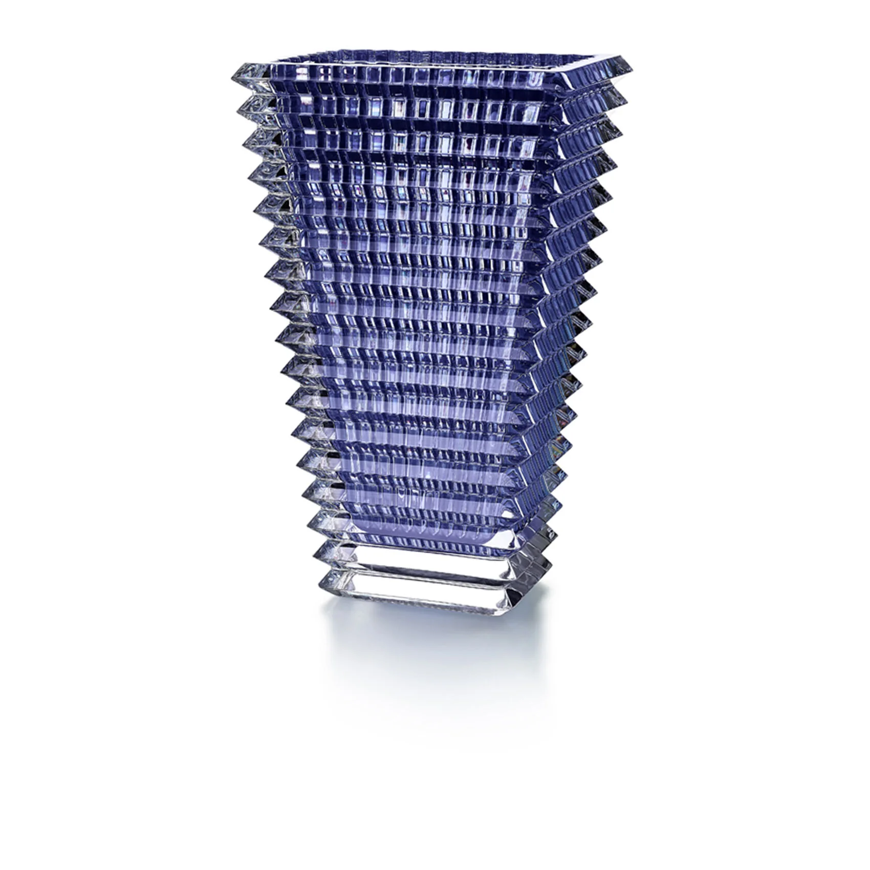 Baccarat Eye Vase Rectangular Large - Image 4