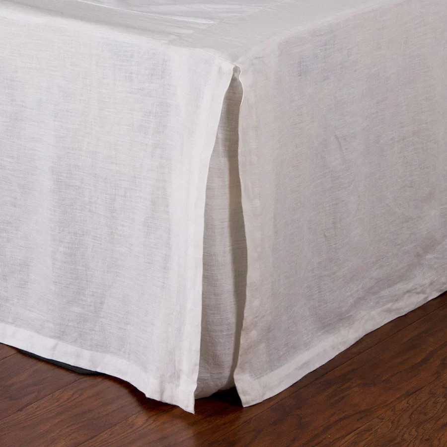 Bedskirt Pleated Linen - Image 4