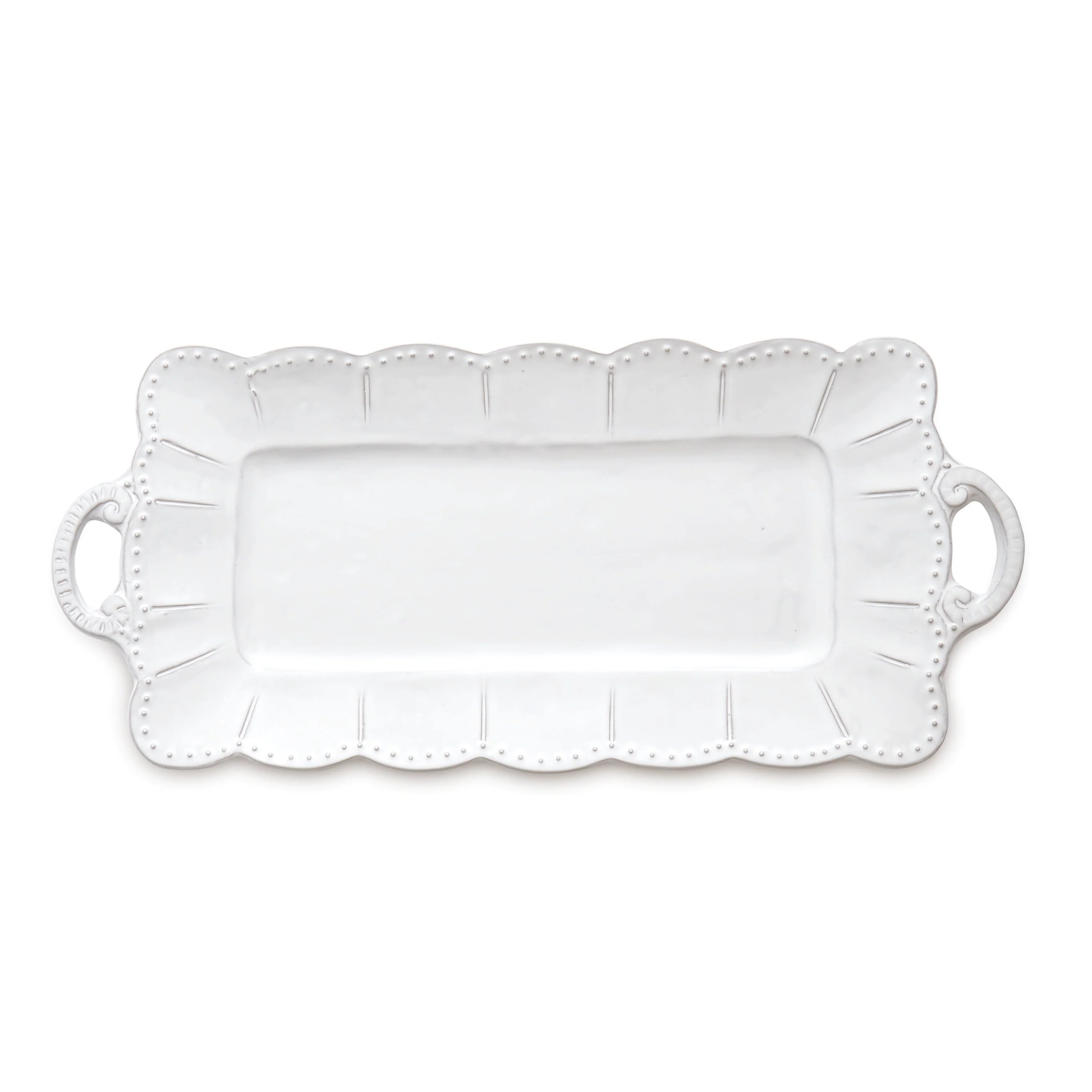 Bella Bianca Rectangular Tray