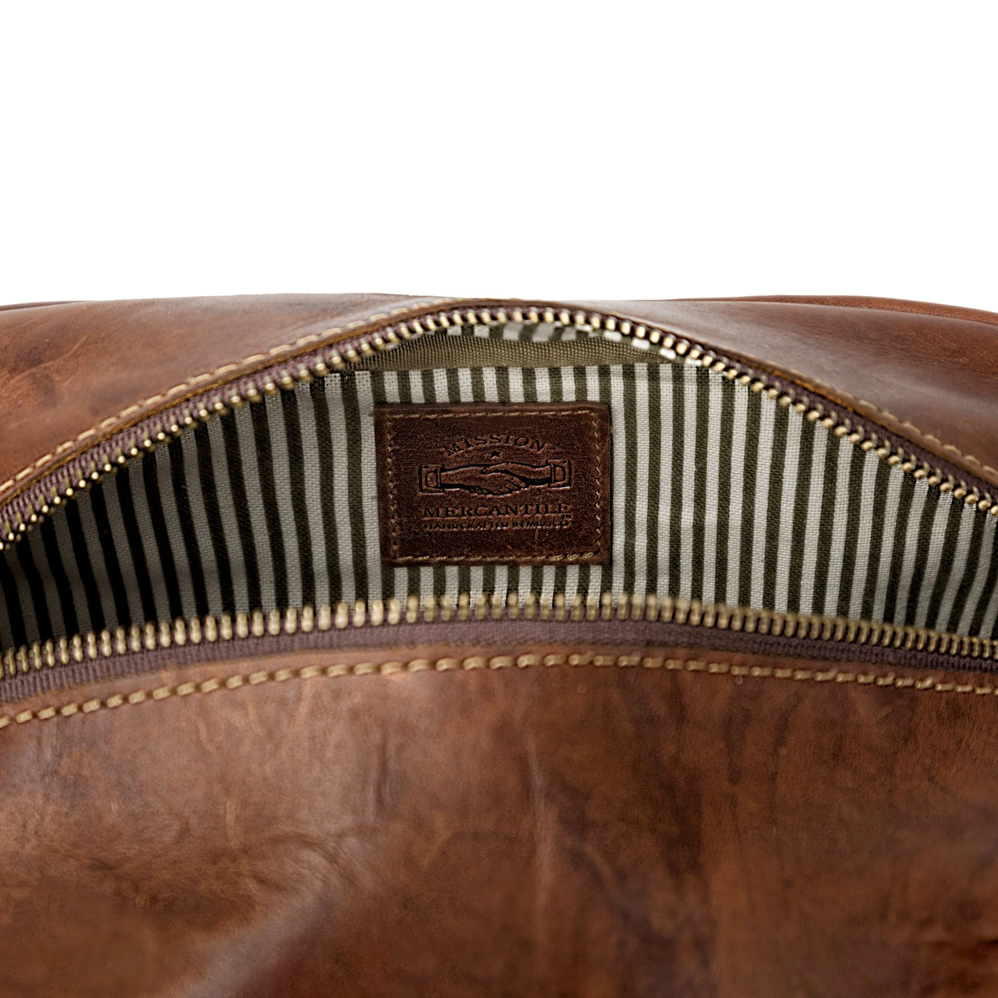 Benjamin Leather Wash Bag - Image 6