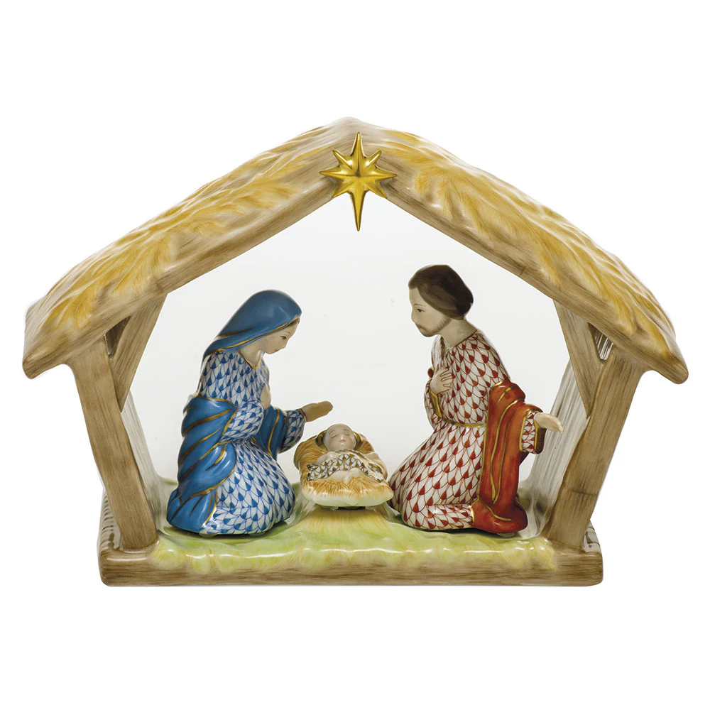 Nativity Scene 9"l X 6"h