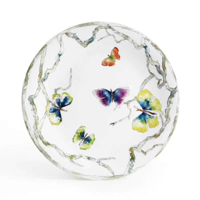 Butterfly Ginkgo Dinner Plate