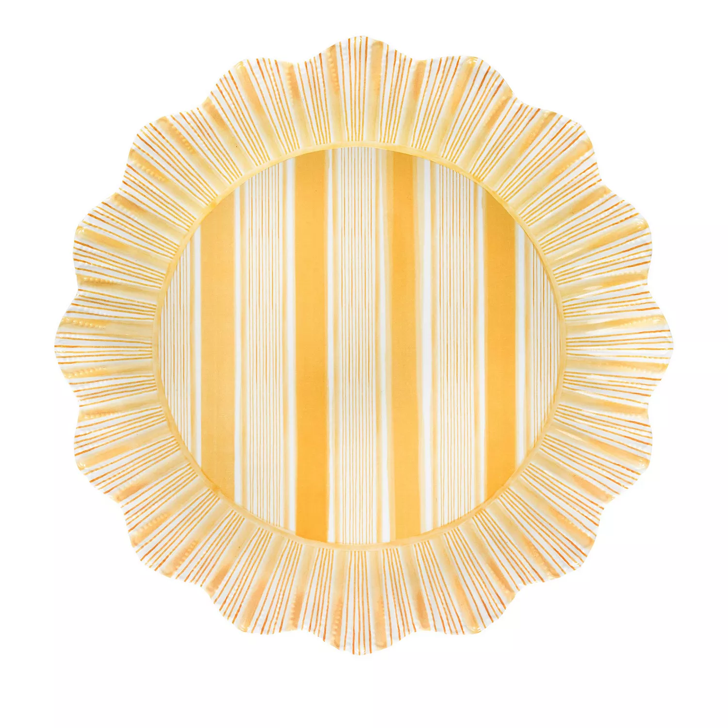 Cabana Stripe melamine dinner plates - Set of 4 - Image 5