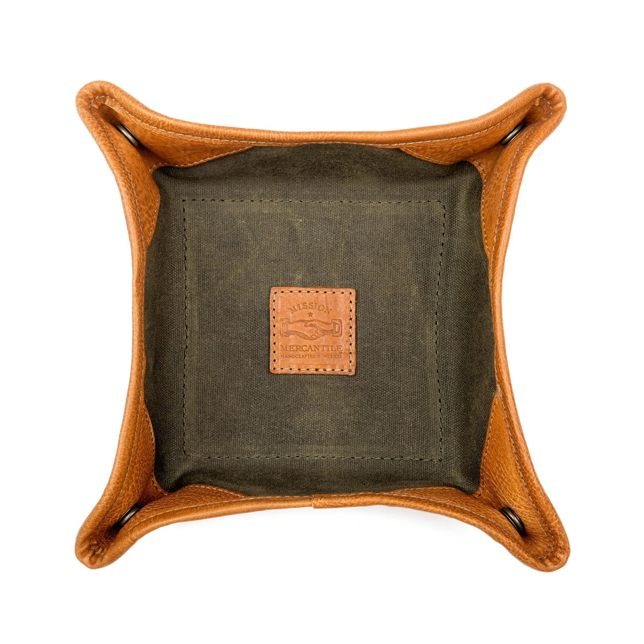 Campaign Waxed Canvas Desk Caddy - Image 14