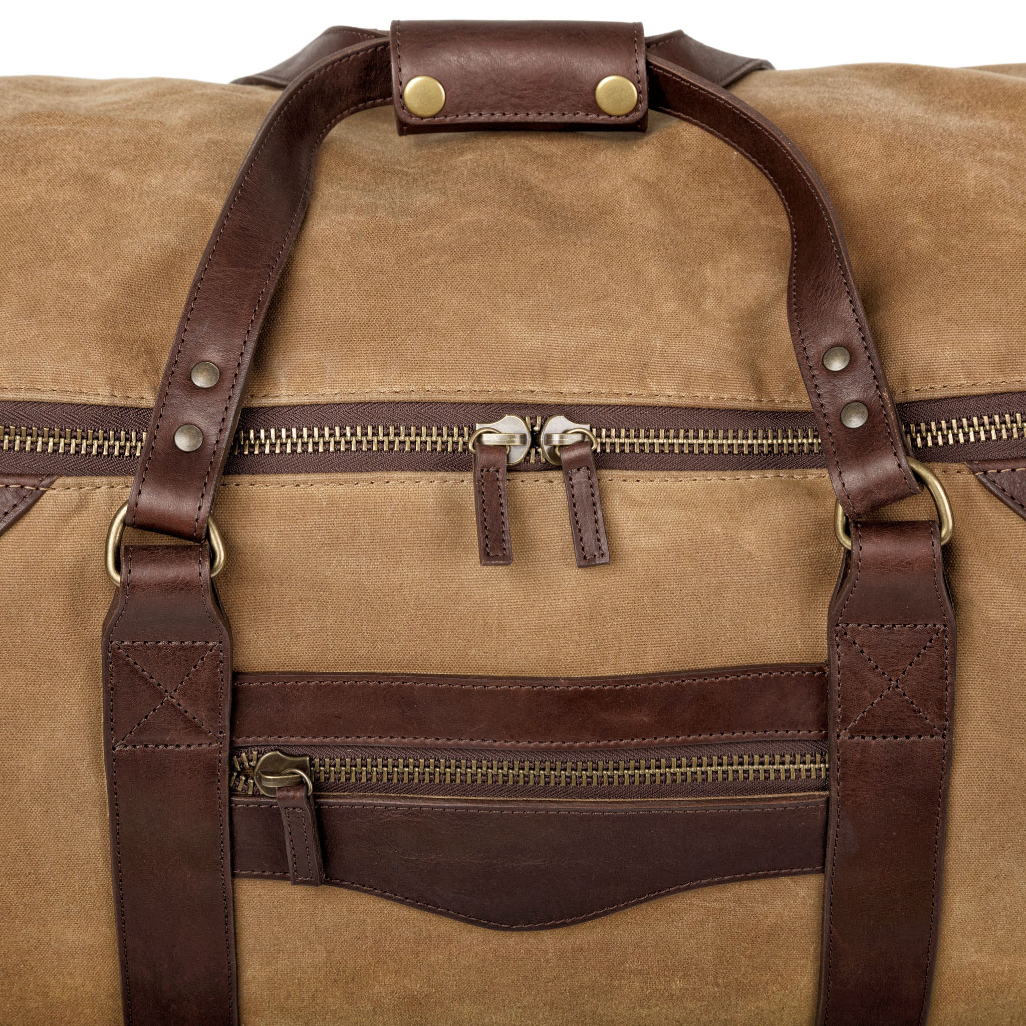 Campaign Waxed Canvas Large Roller Duffle - Image 6