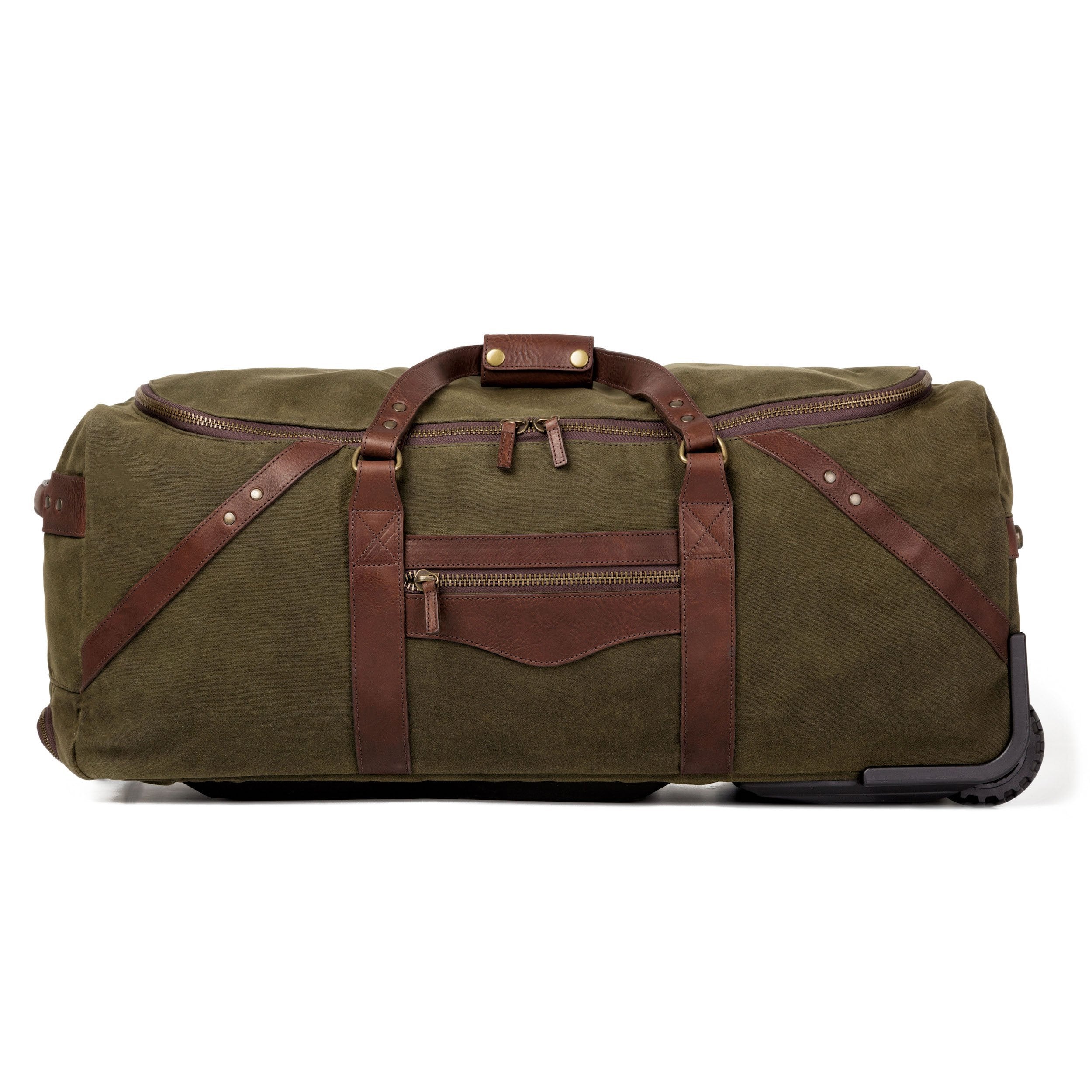 Campaign Waxed Canvas Large Roller Duffle - Image 8