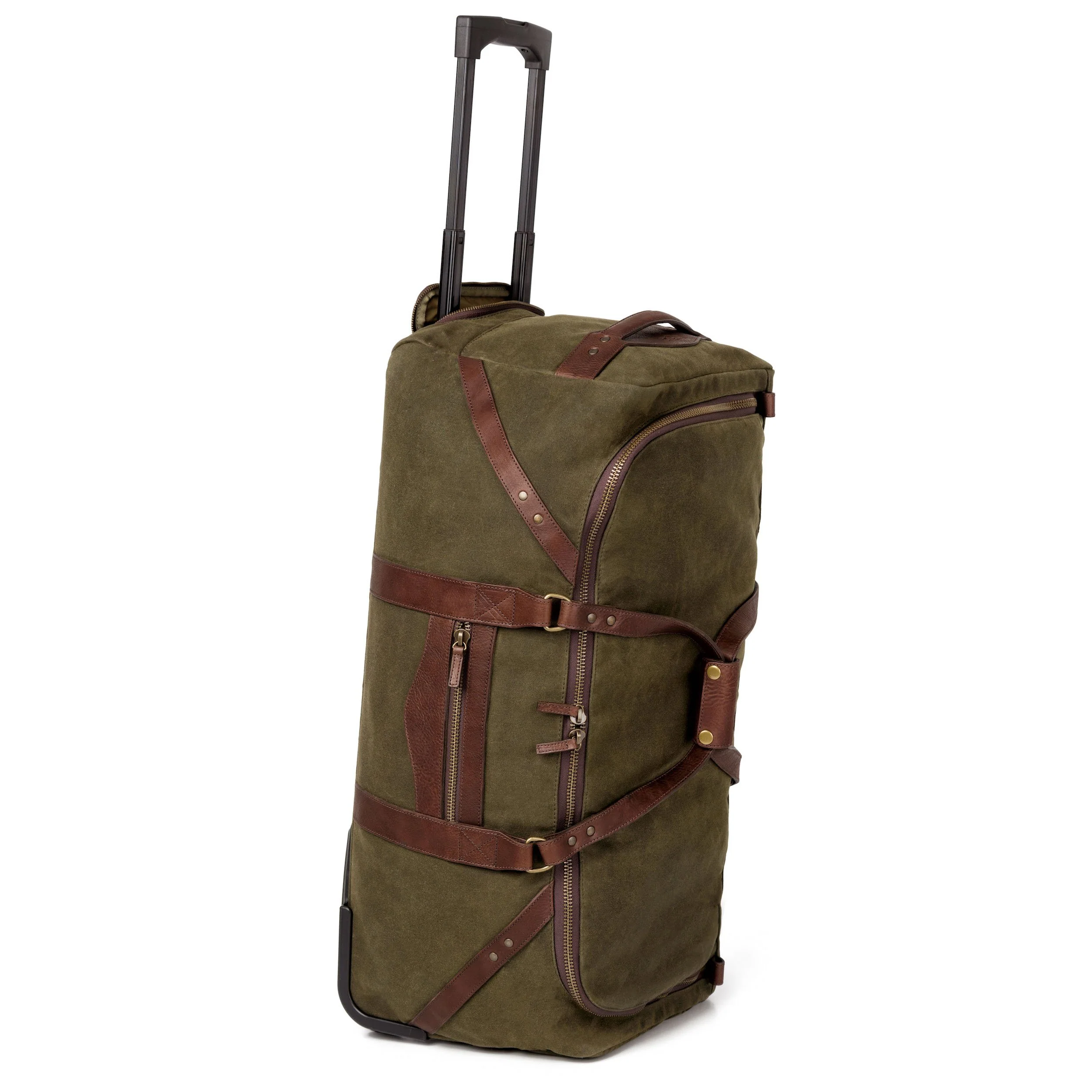 Campaign Waxed Canvas Large Roller Duffle - Image 9