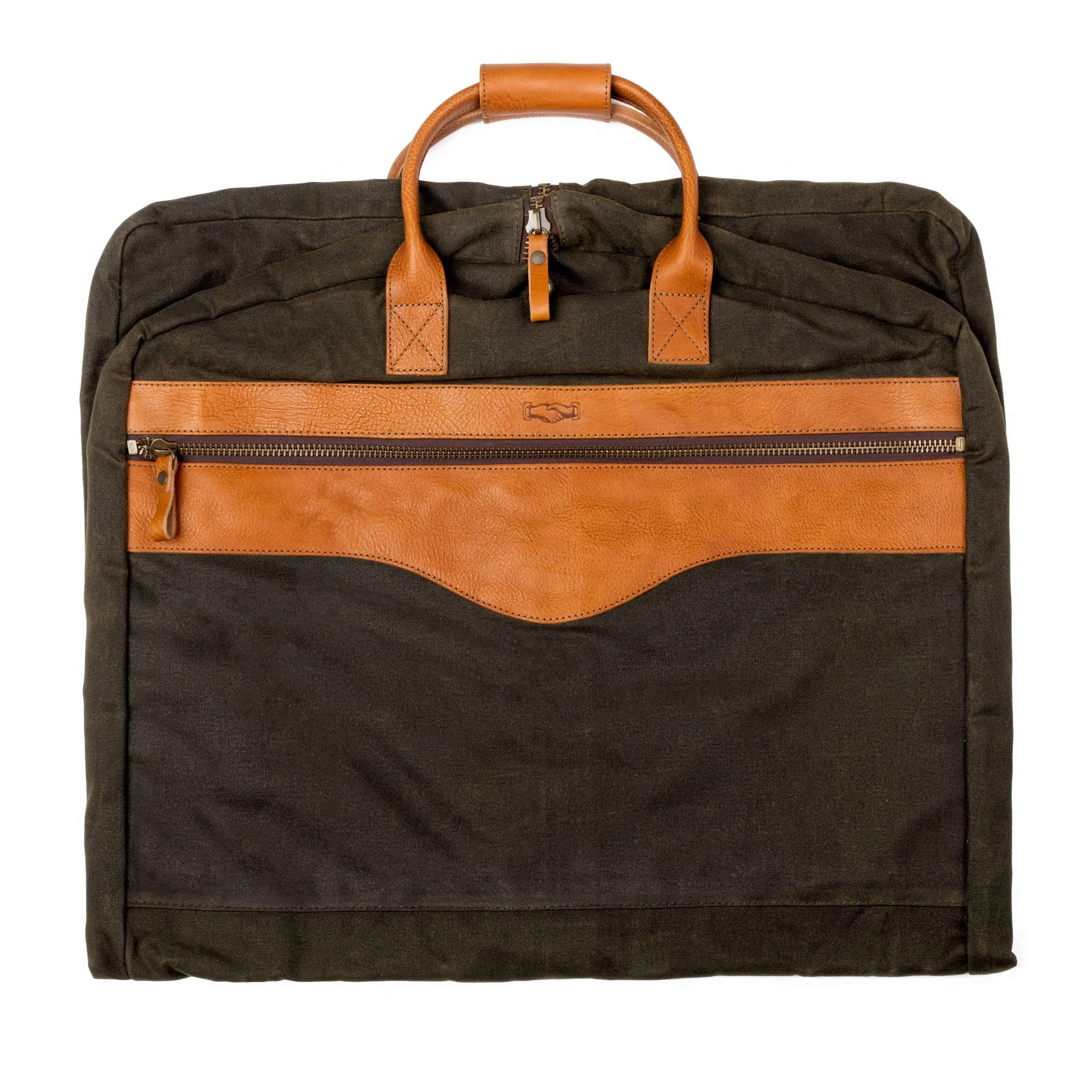 Campaign Waxed Canvas Garment Bag - Image 6