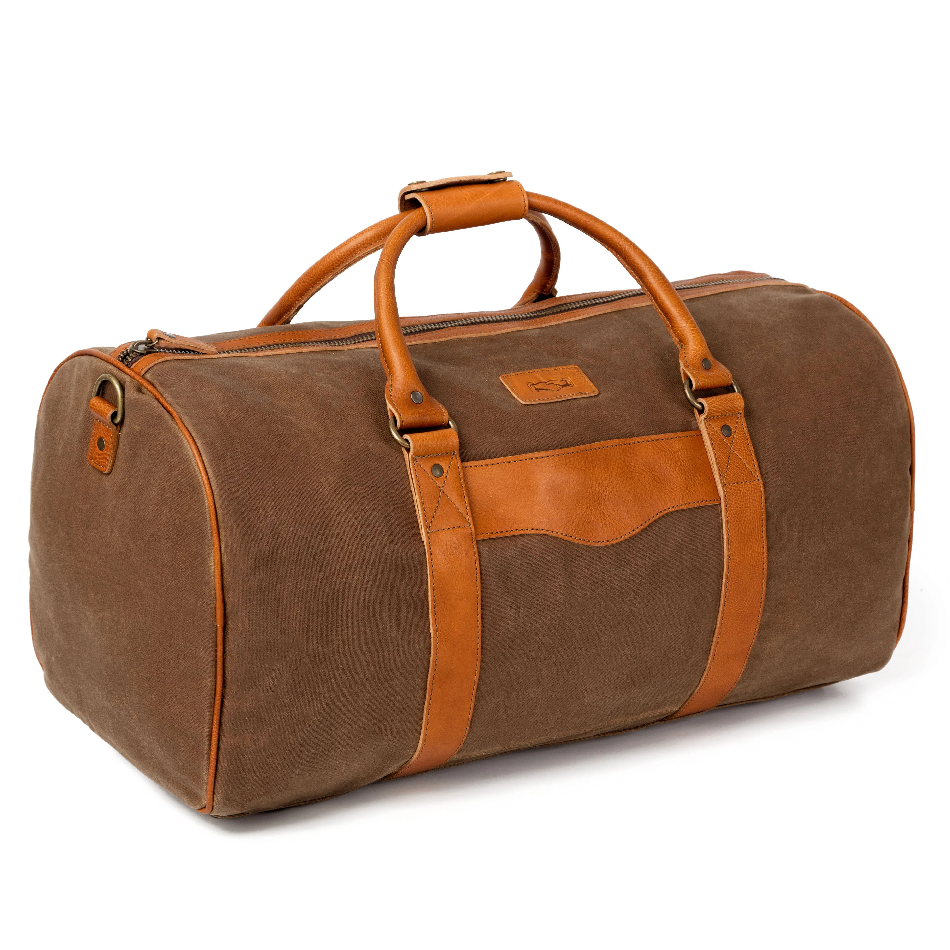Campaign Waxed Canvas Large Field Duffle - Image 12