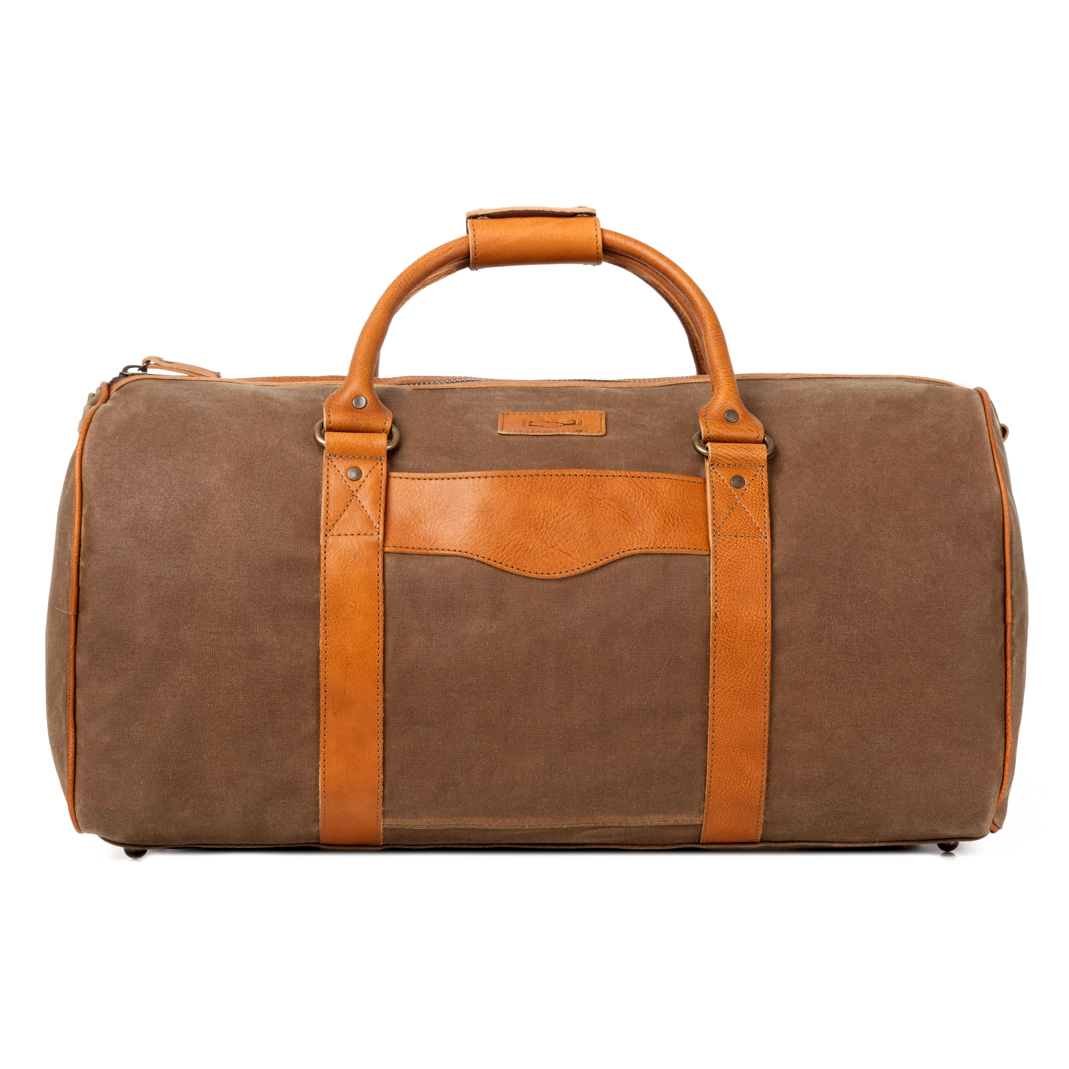 Campaign Waxed Canvas Large Field Duffle - Image 13