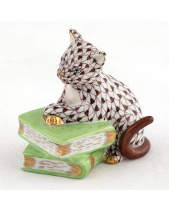 Cat on Books - Image 3