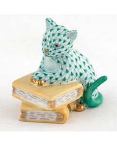 Cat on Books - Image 4