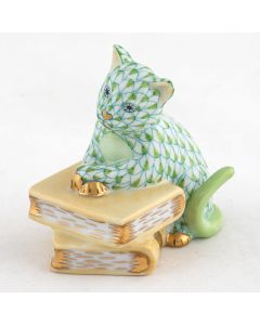 Cat on Books - Image 5