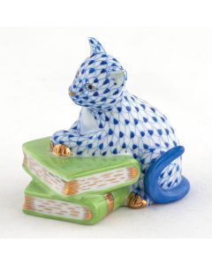 Cat on Books - Image 8