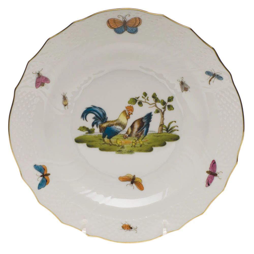 Chanticleer Salad Plate - Motif 04 7.5"d - Image 2