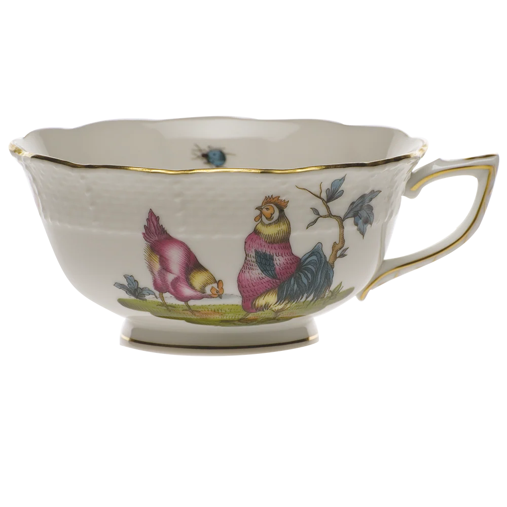 Chanticleer Tea Cup - Motif 02 (8 Oz)