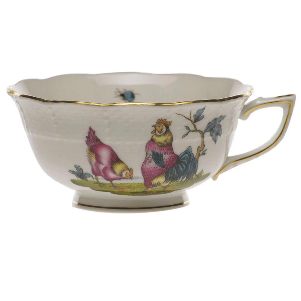 Chanticleer Tea Cup - Motif 02 (8 Oz) - Image 2