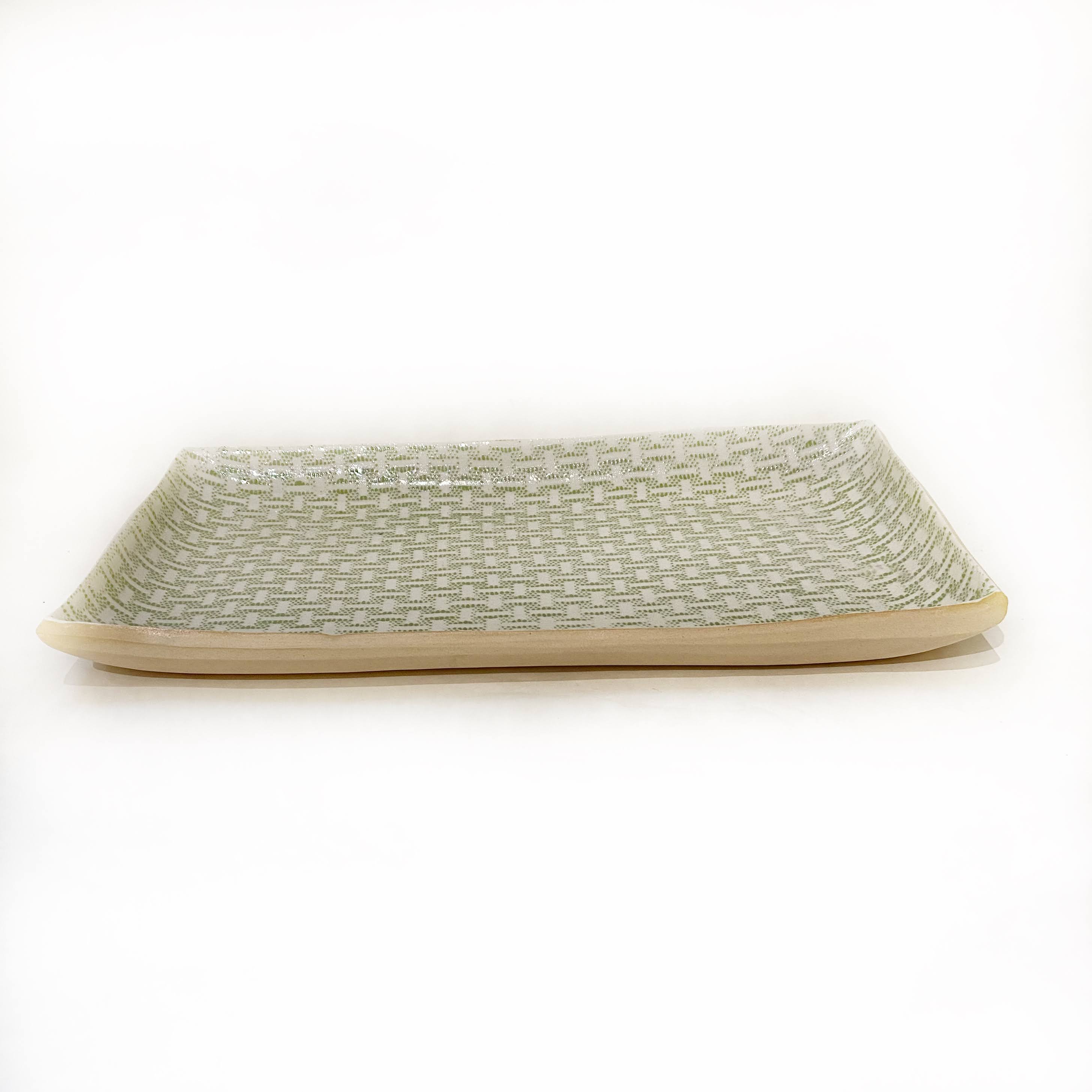 Chestnut Medium Stacking Rectangular Tray - Image 4