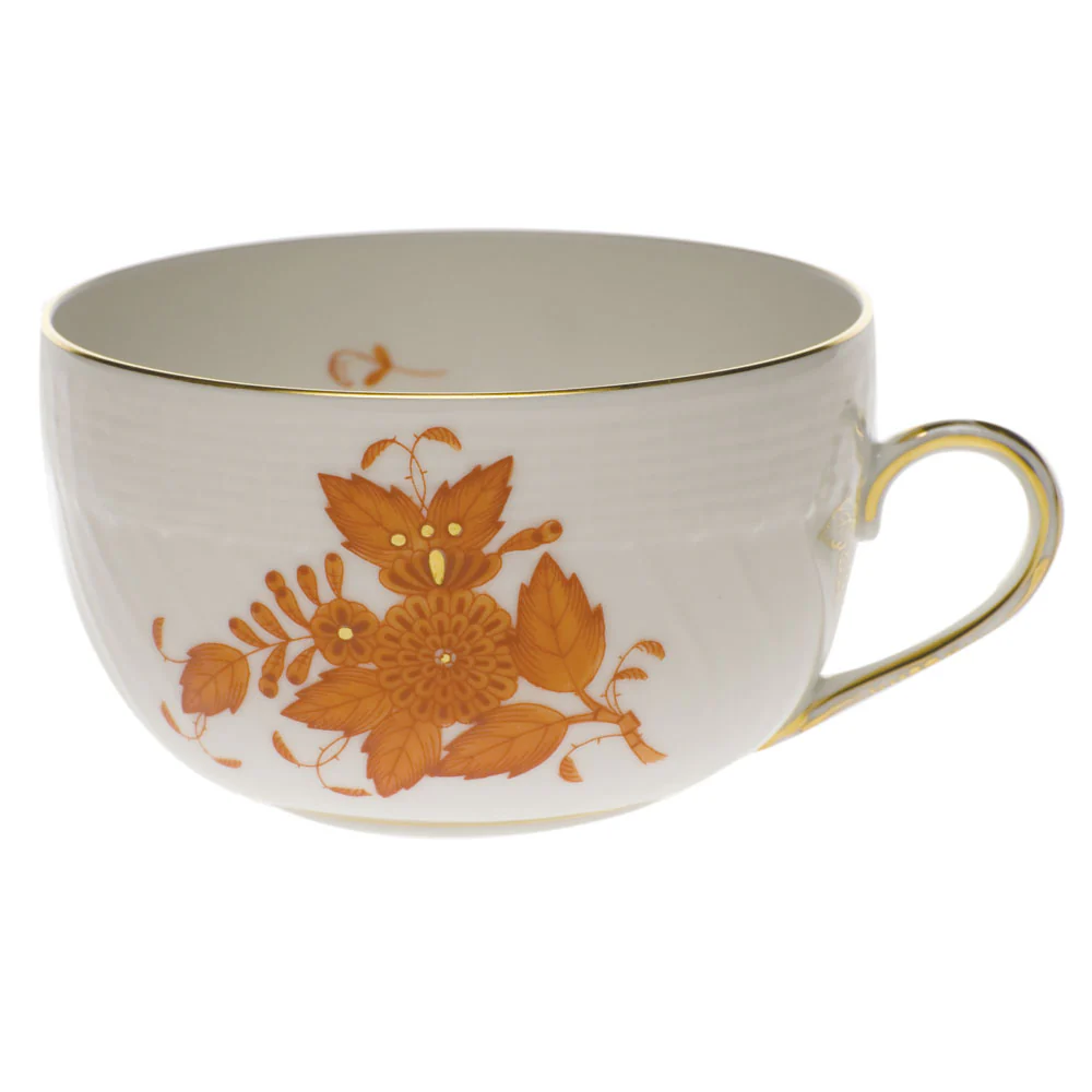 Chinese Bouquet Rust Canton Cup  (6 Oz)