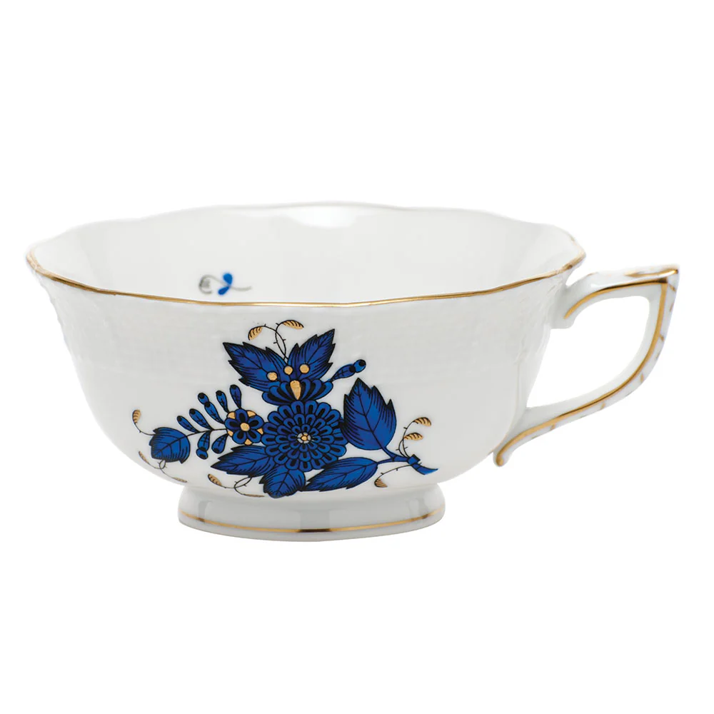 Chinese Boquet Black Sapphire Tea Cup (8 Oz) - Image 2