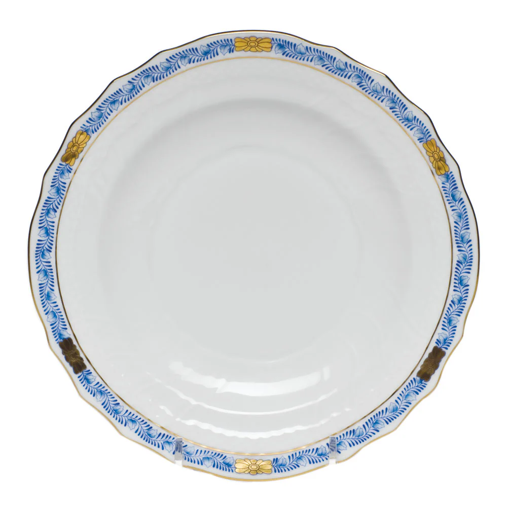 Chinese Bouquet Garland Blue Salad Plate - Image 2