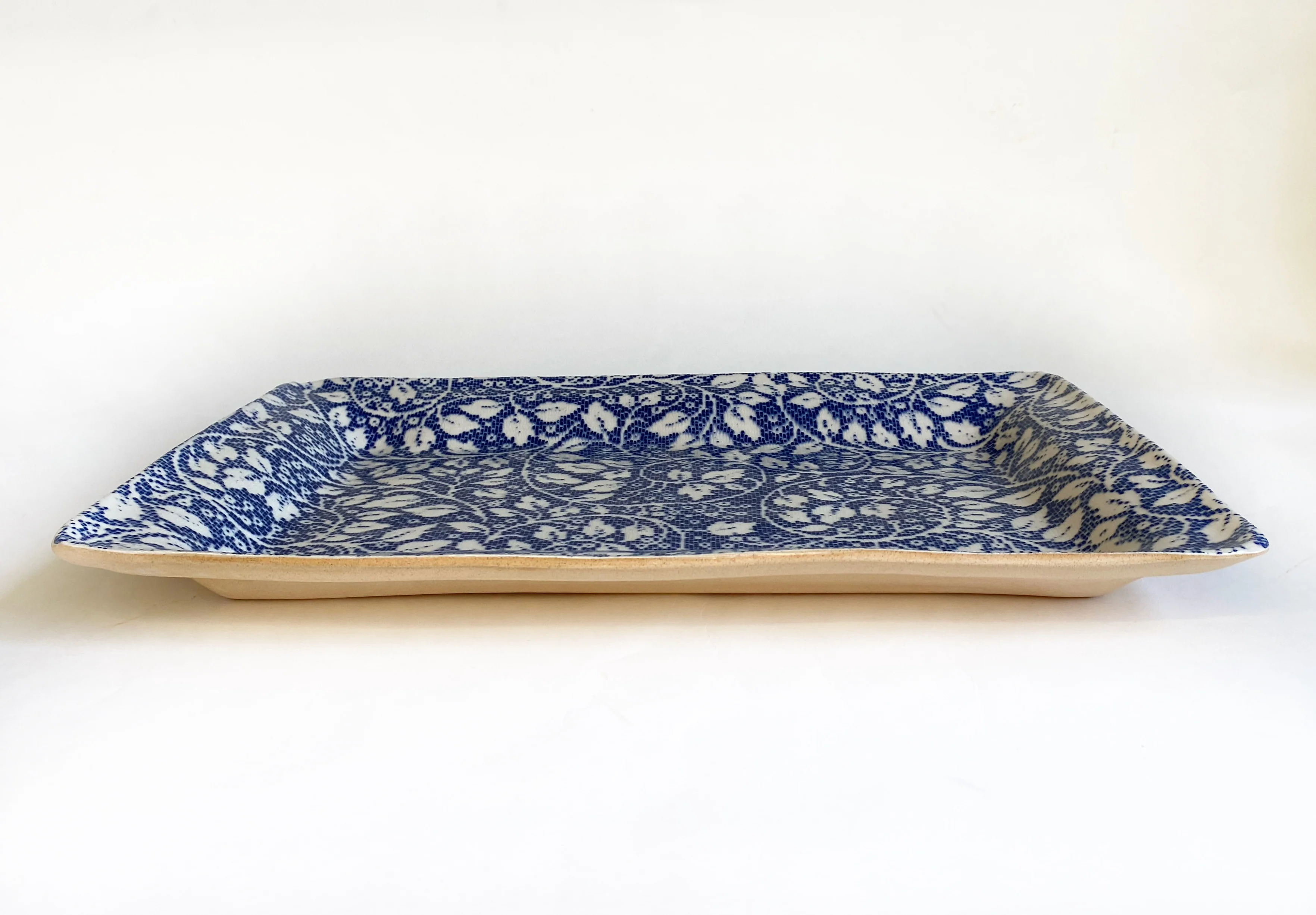 Cobalt Large Party Platter