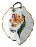 Anna Weatherley Old Master Tulips Leaf Dishes - Image 3