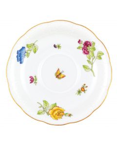 Antique Iris Tea Saucers - Image 4