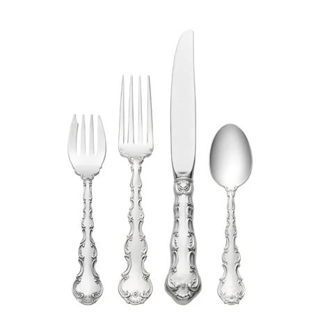 Estate - Gorham Strasbourg Sterling Silver Flatware by Setting - Image 3
