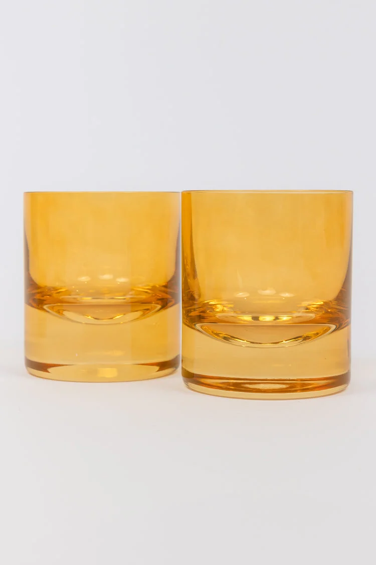 Estelle Colored Rocks Glass - Set of 2 - Image 15