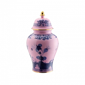 Oriente Italiano Small Potiche Vase with Cover - Image 3