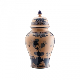 Oriente Italiano Large Potiche Vase with Cover - Image 6