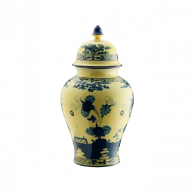 Oriente Italiano Large Potiche Vase with Cover - Image 8