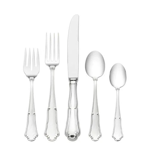 Estate - Zaramella Argenti Barocco Sterling Silver Flatware by the Setting - Image 7