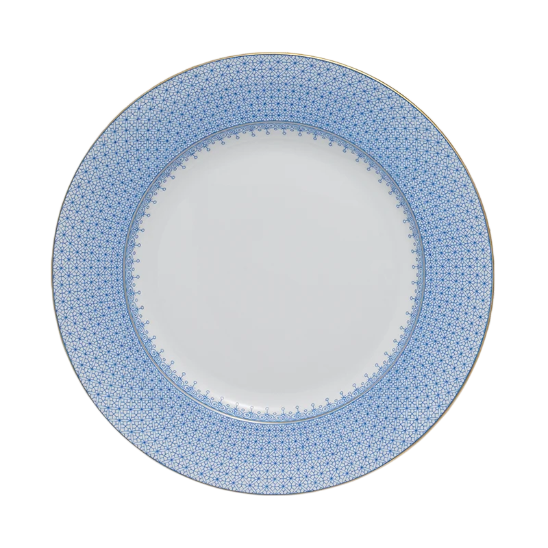 Cornflower Lace Dessert Plate