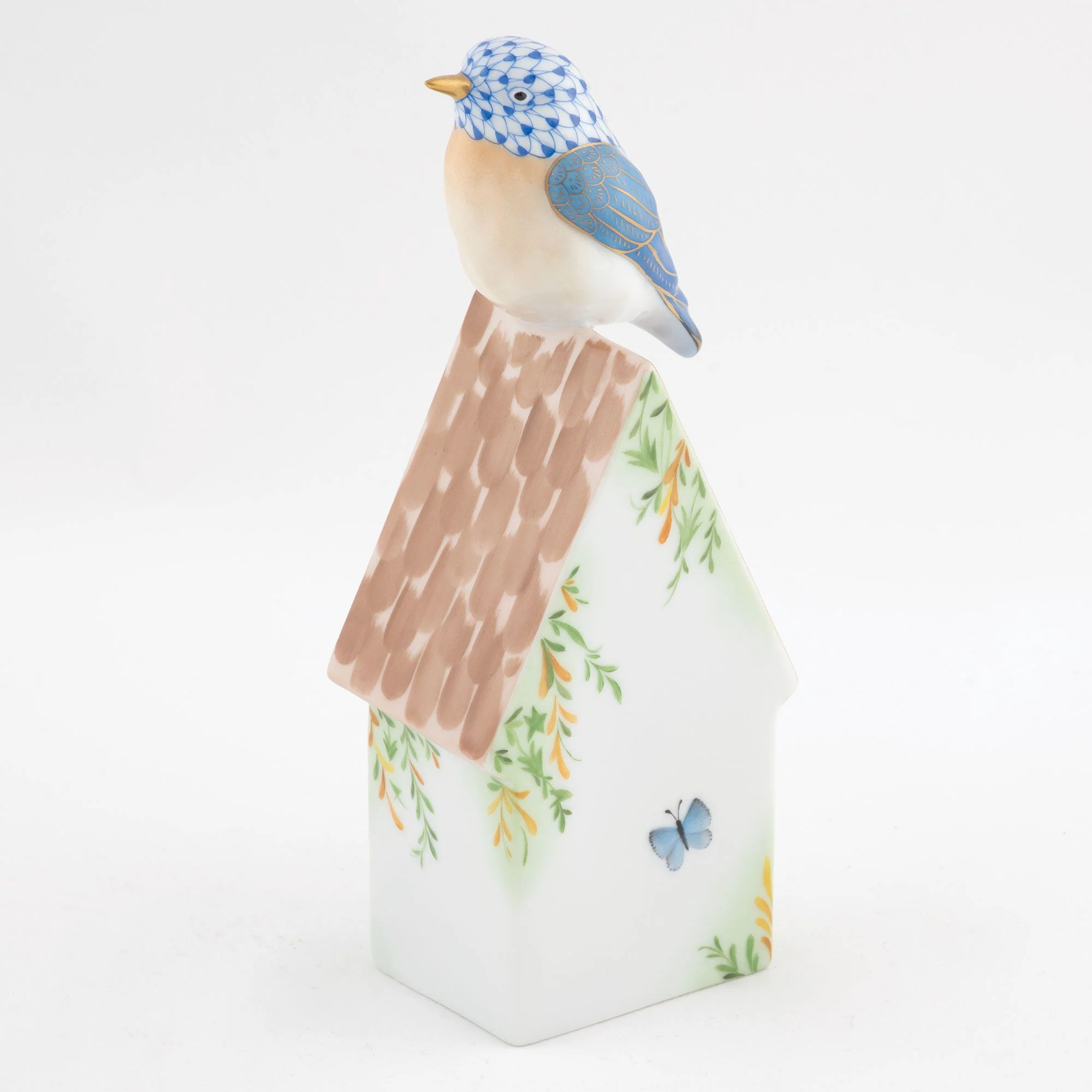 Eastern Bluebird on House - Image 3