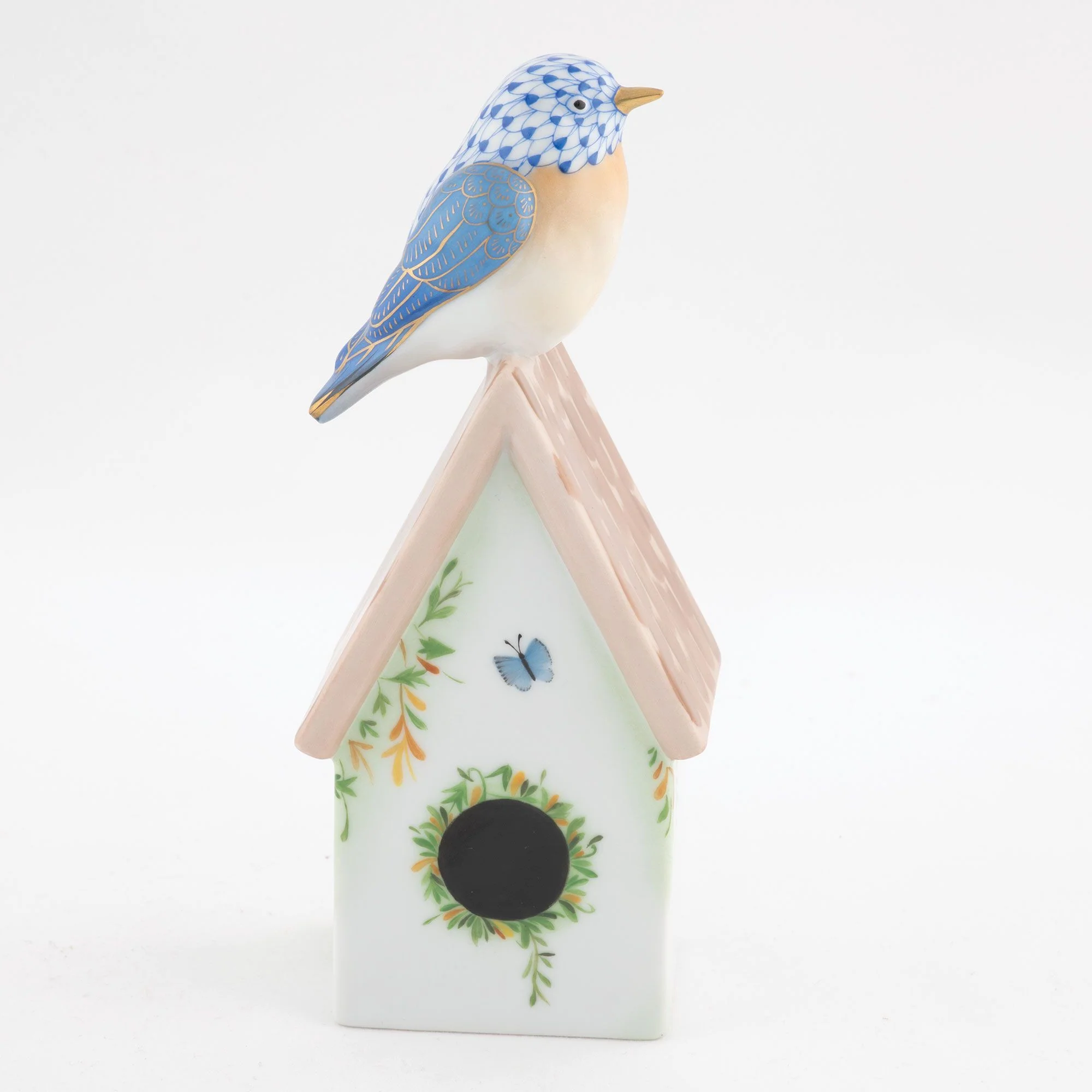 Eastern Bluebird on House - Image 5