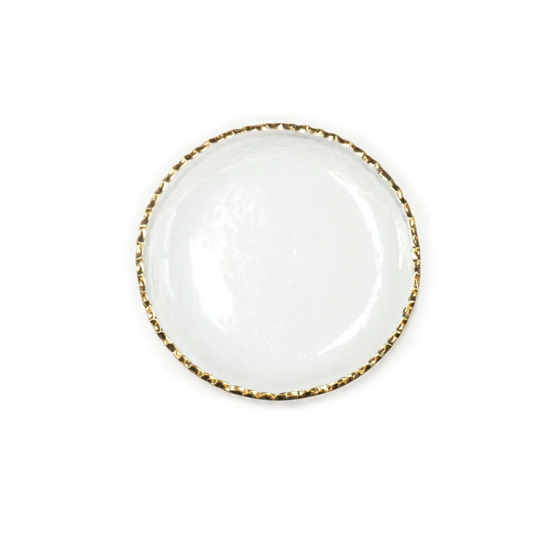 Edgey Salad Plate- Platinum