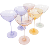 Estelle Colored Martini Glass - Set 2 - Image 11