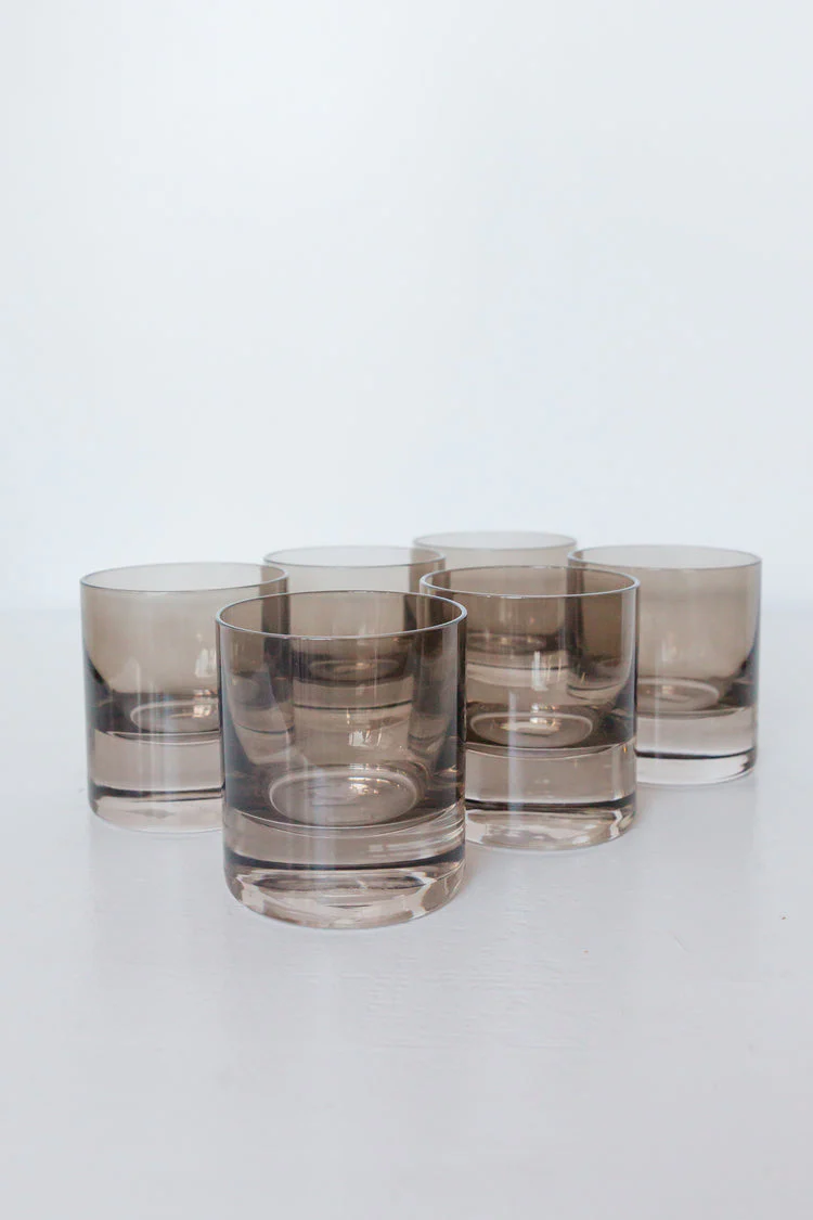 Estelle Colored Rocks Glass - Set of 6 - Image 12