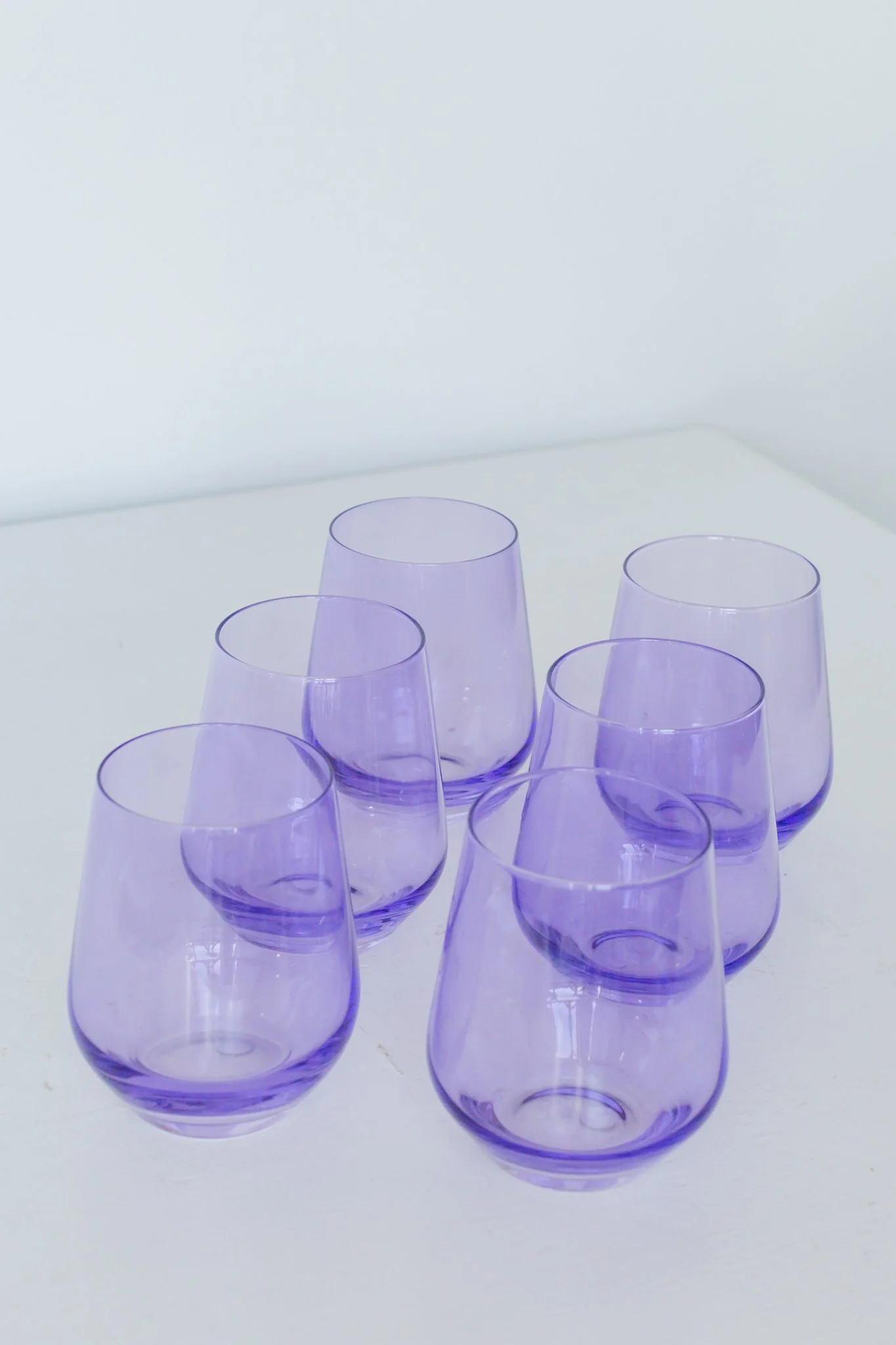 Estelle Colored Wine Stemless - Set of 6 - Image 6