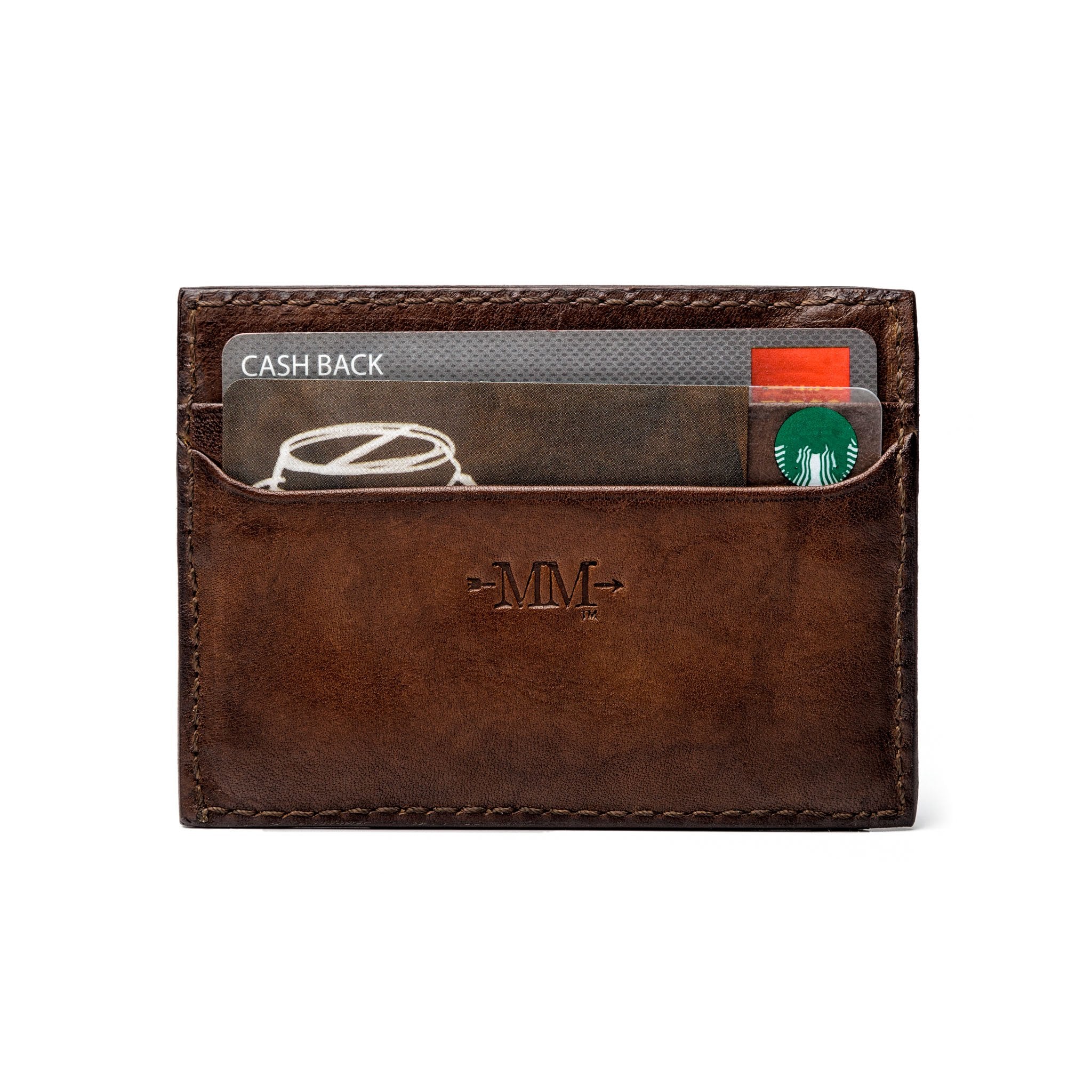 Benjamin Leather Front Pocket Wallet - Image 4
