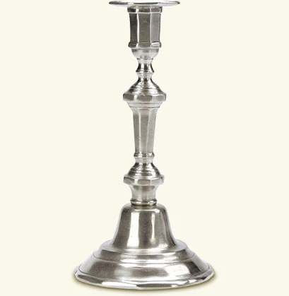 Match Pewter Genoa Candlestick