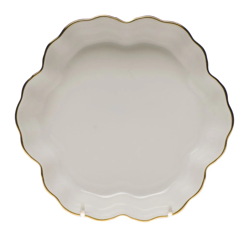 Golden Edge Fruit Bowl 6.25"d