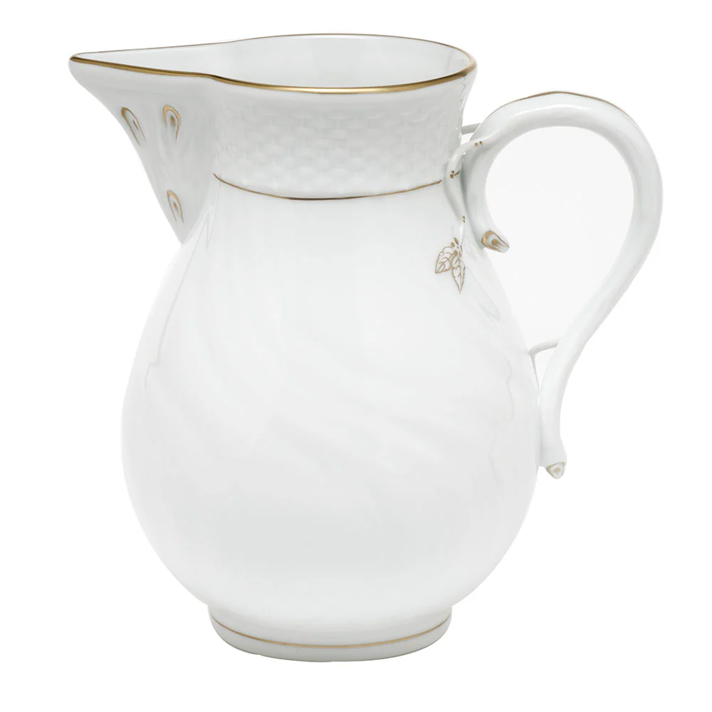 Golden Edge Pitcher (60 Oz) 7.75"h
