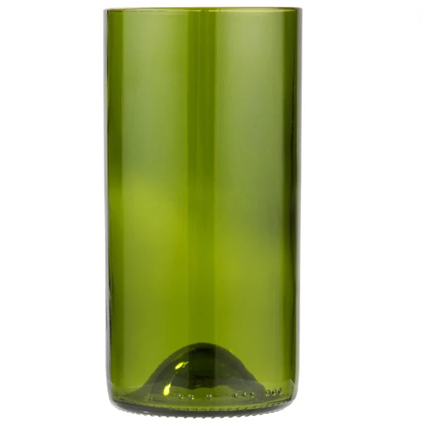 Green Wine Bottle Highball Glass