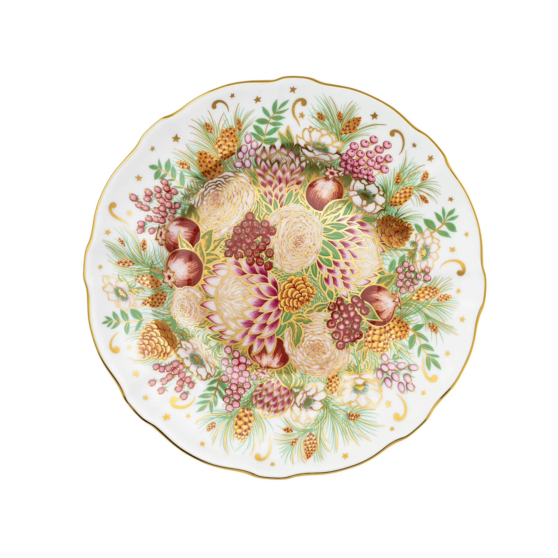 Holiday Bouquet Accent Plate