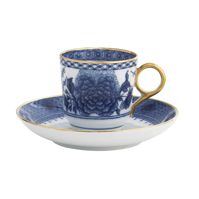 Imperial Blue Demi Cup & Saucer