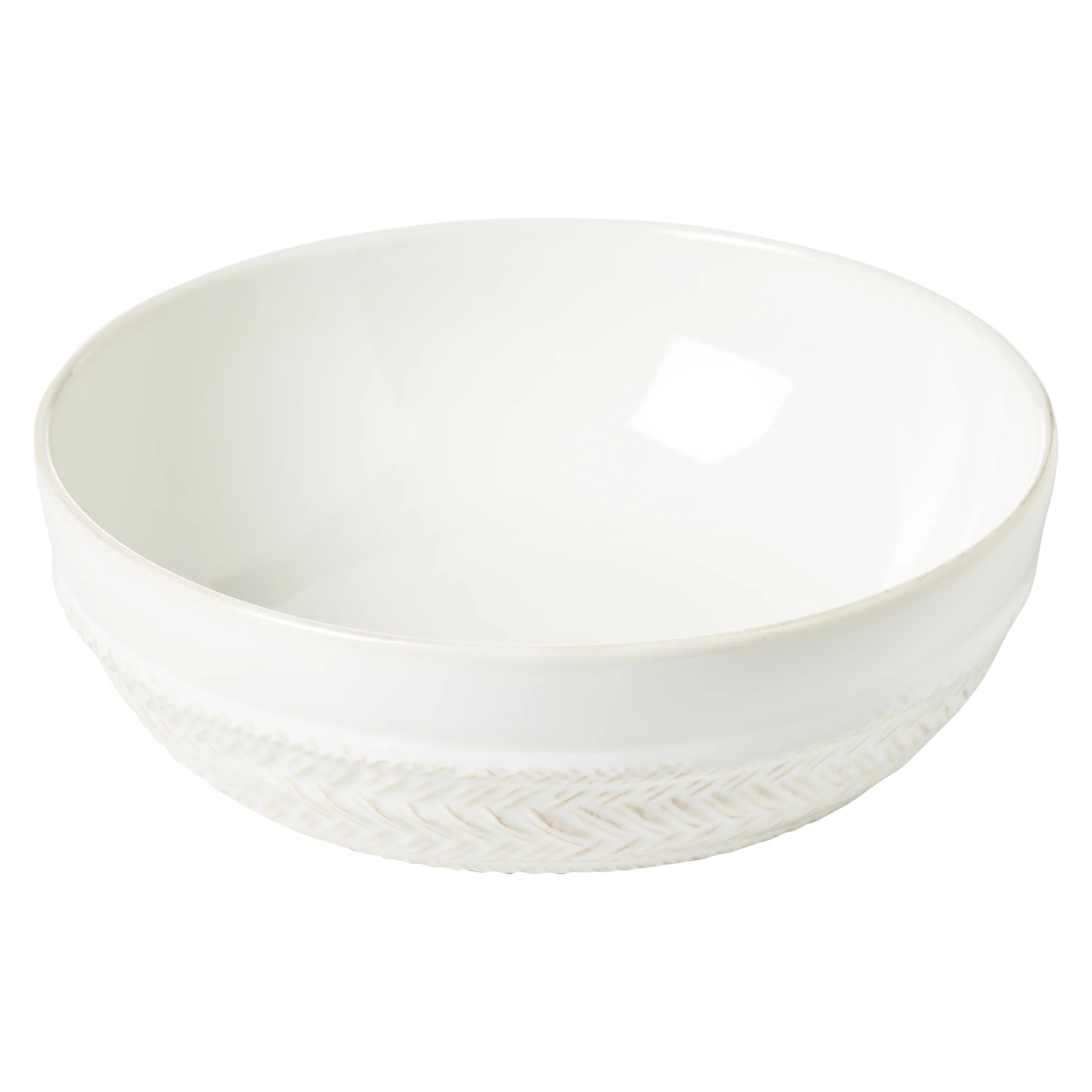 Le Panier Whitewash Coupe Pasta/Soup Bowl
